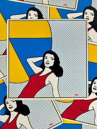 Vintage Pop Art Placemats, 8pc Set