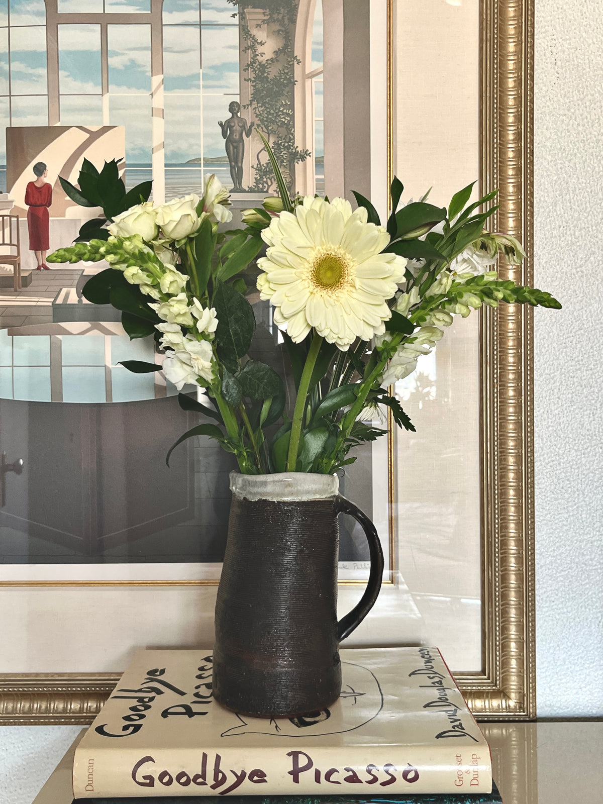 Vintage Studio Pottery Stoneware Vase