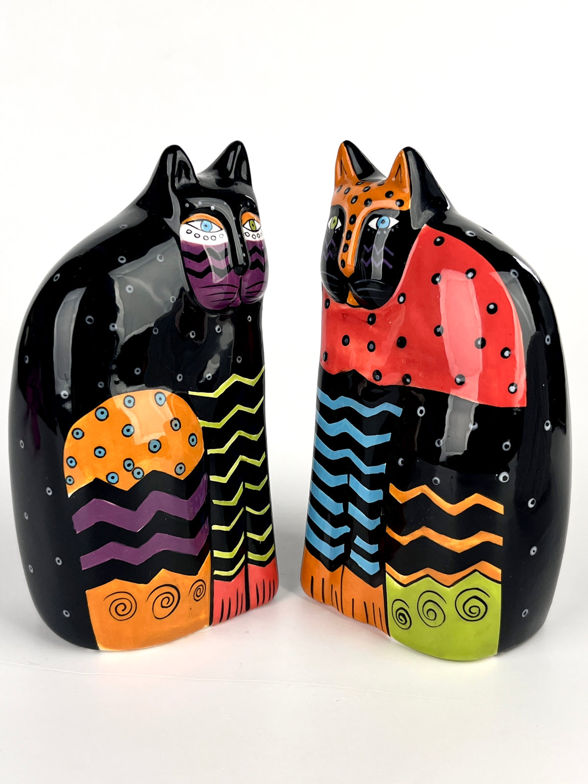 Vintage 90s Cat Salt & Pepper Shakers