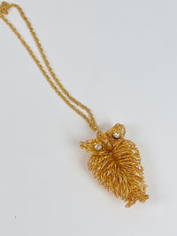 Vintage Owl Necklace