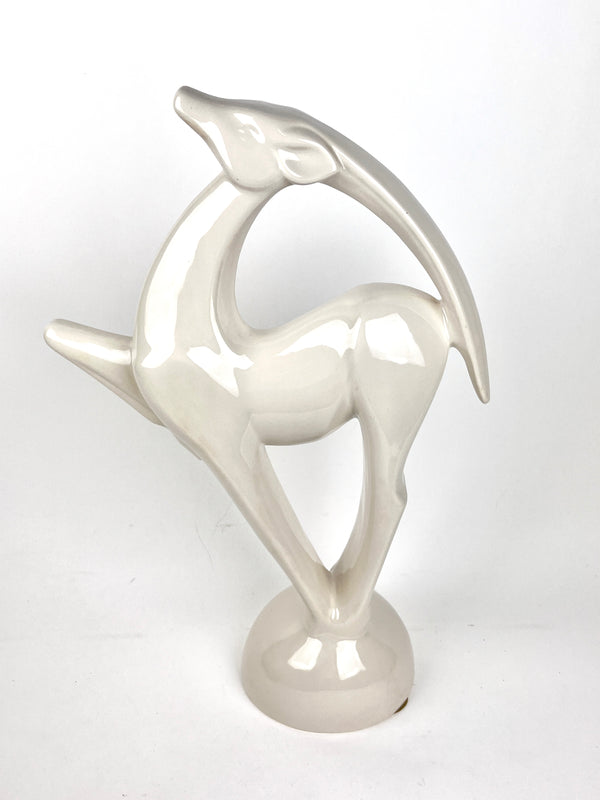 Vintage Haeger Gazelle Sculpture