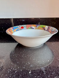 Postmodern Memphis Style Serving Bowl, 1991