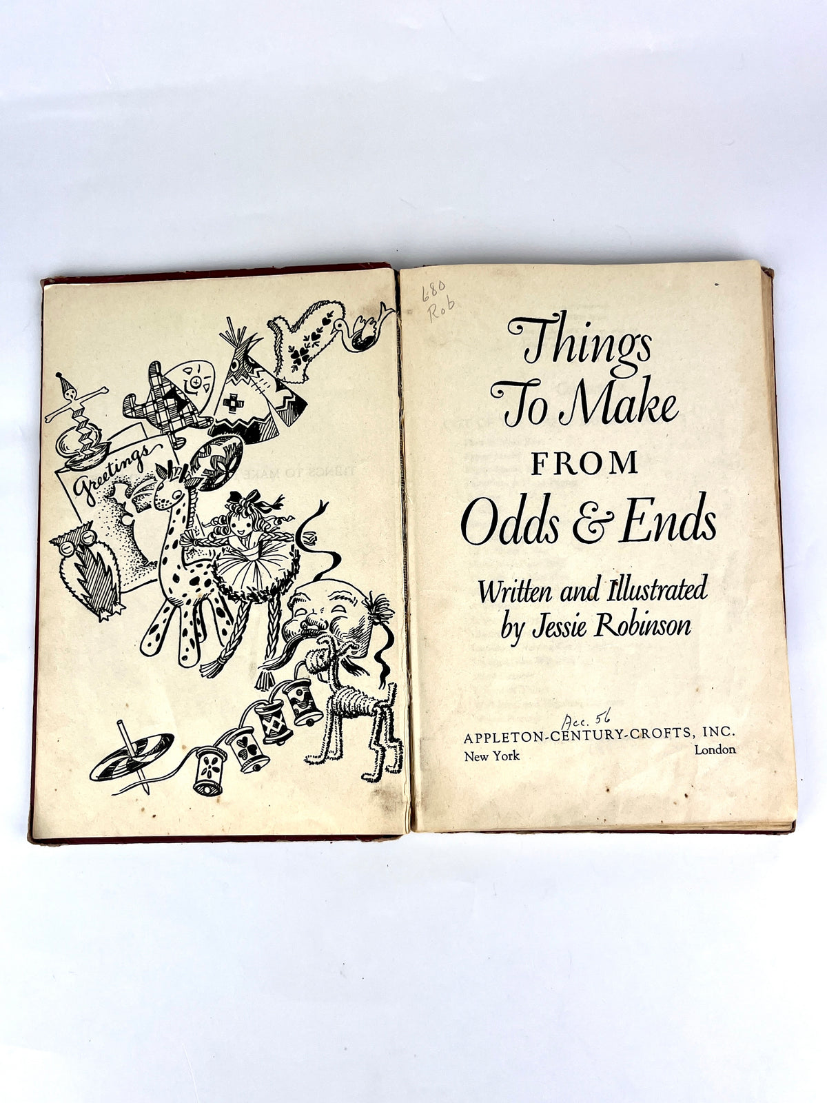 Things to Make from Odds & Ends, 1945 - RARE!