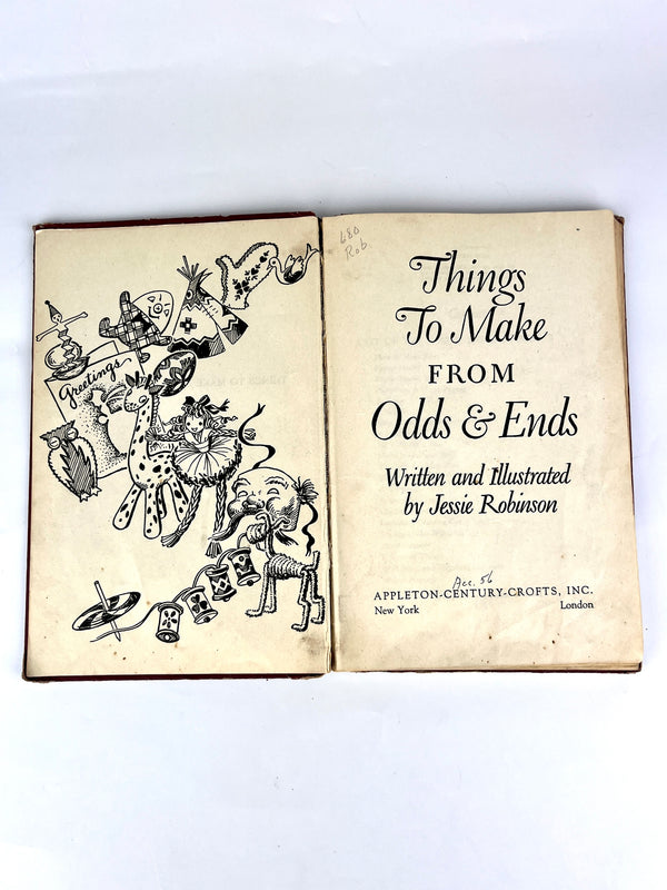 Things to Make from Odds & Ends, 1945 - RARE!