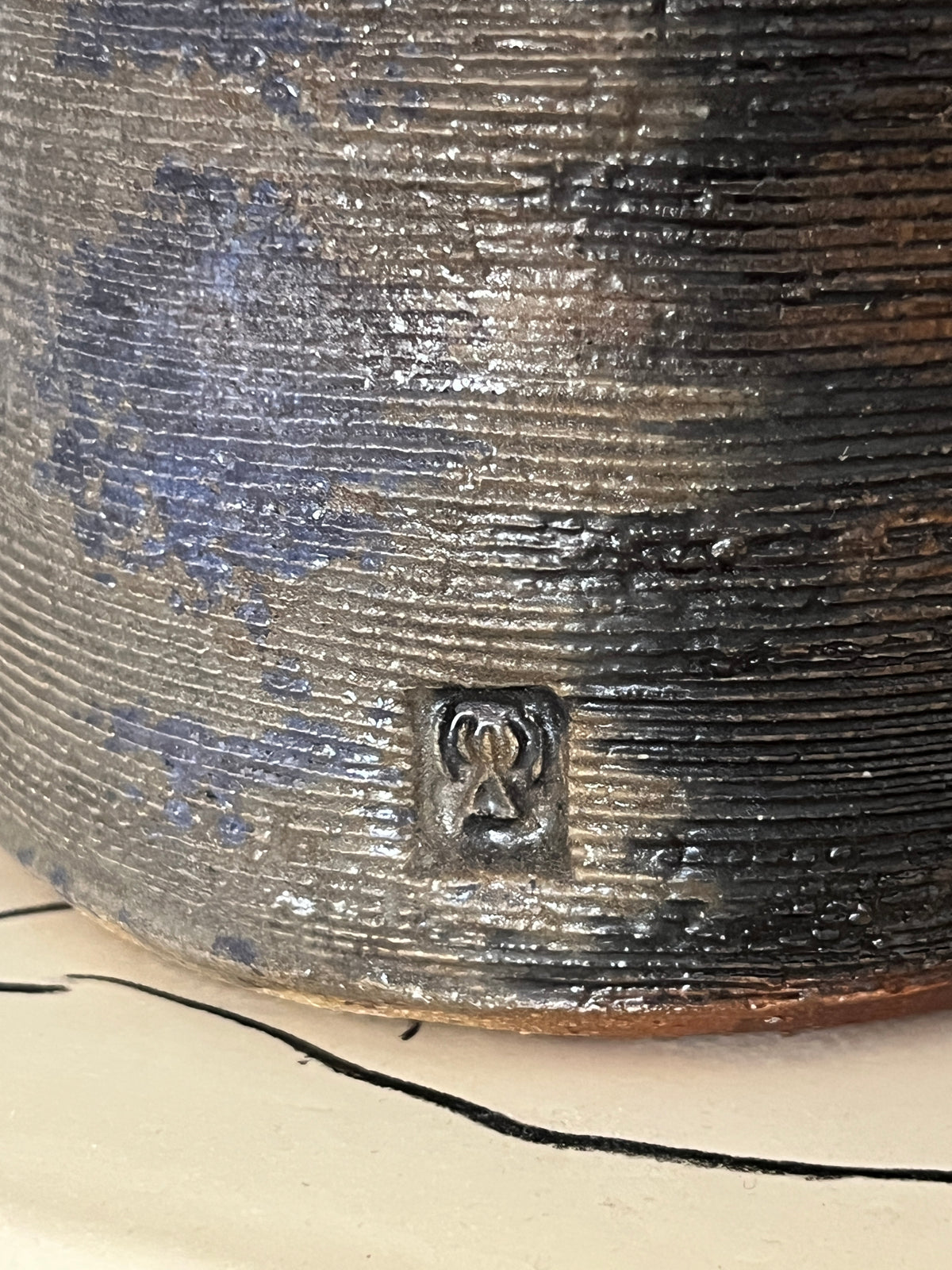 Vintage Studio Pottery Stoneware Vase