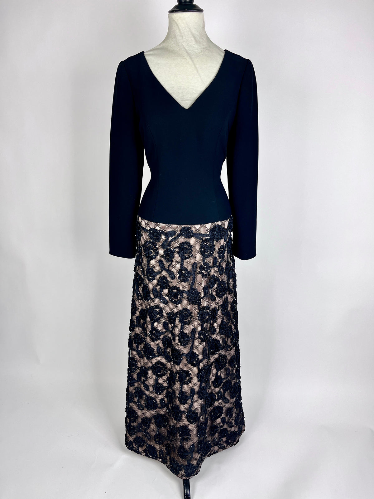 Vintage Bob Mackie Silk Evening Dress