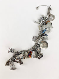 Vintage Sterling Charm Bracelet