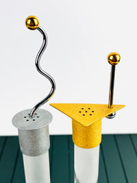 Postmodern Salt & Pepper Shakers by Bruce MacDonald BRM Studios