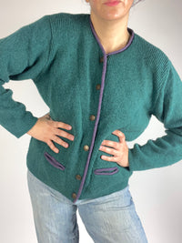 Vintage Wool Sweater by Laura Ashley