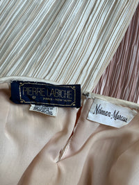 Vintage Plissé Dress by Pierre Labiche for Neiman Marcus