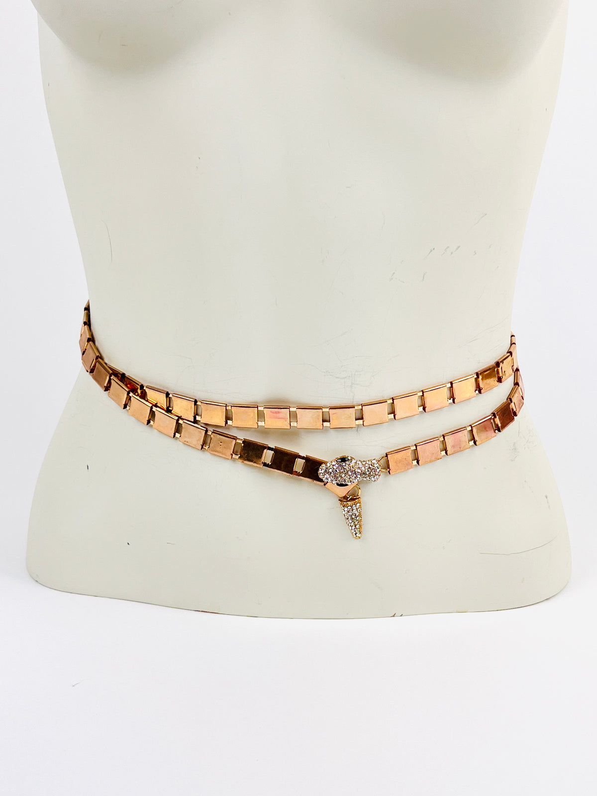 Vintage 1960s Snake Belt