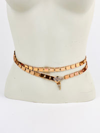 Vintage 1960s Snake Belt
