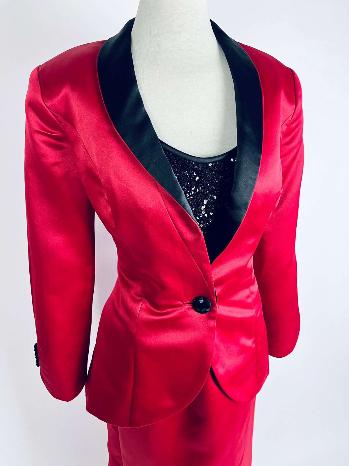 Vintage Bob Mackie Beaded Evening Gown and Jacket