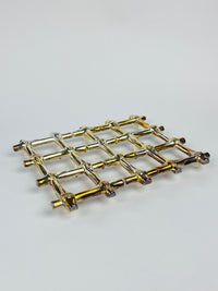 Vintage Expandable Faux Bamboo Trivet