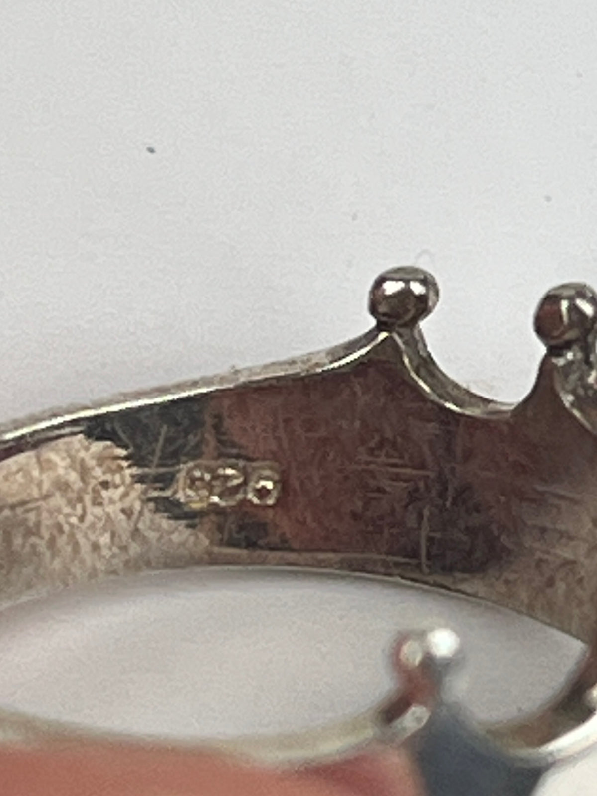 Vintage Sterling Crown Ring