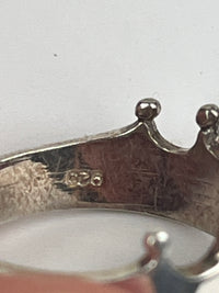 Vintage Sterling Crown Ring