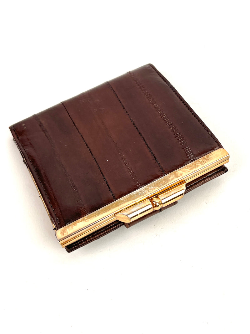 Vintage Eel Skin Wallet