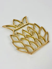 Vintage Brass Pineapple Trivet