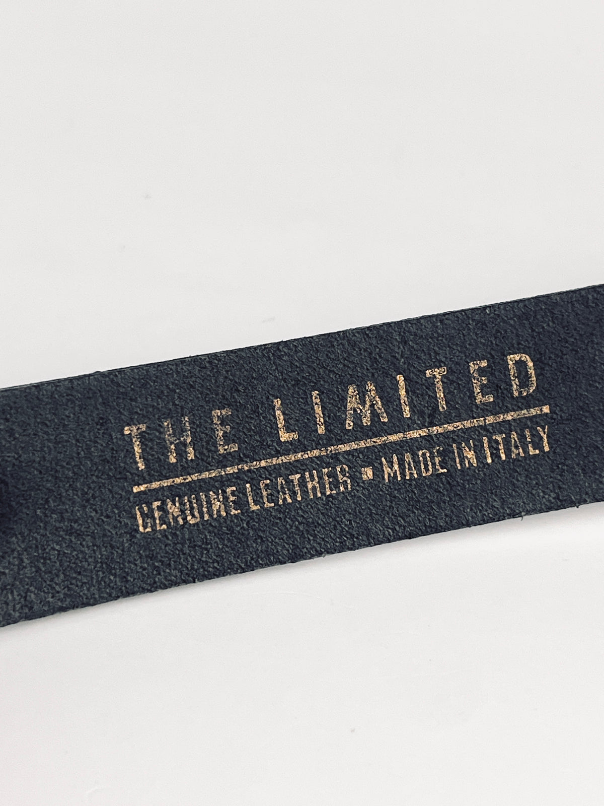 Vintage Leather Lion Medallion Belt