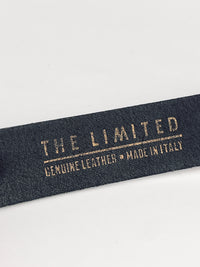 Vintage Leather Lion Medallion Belt