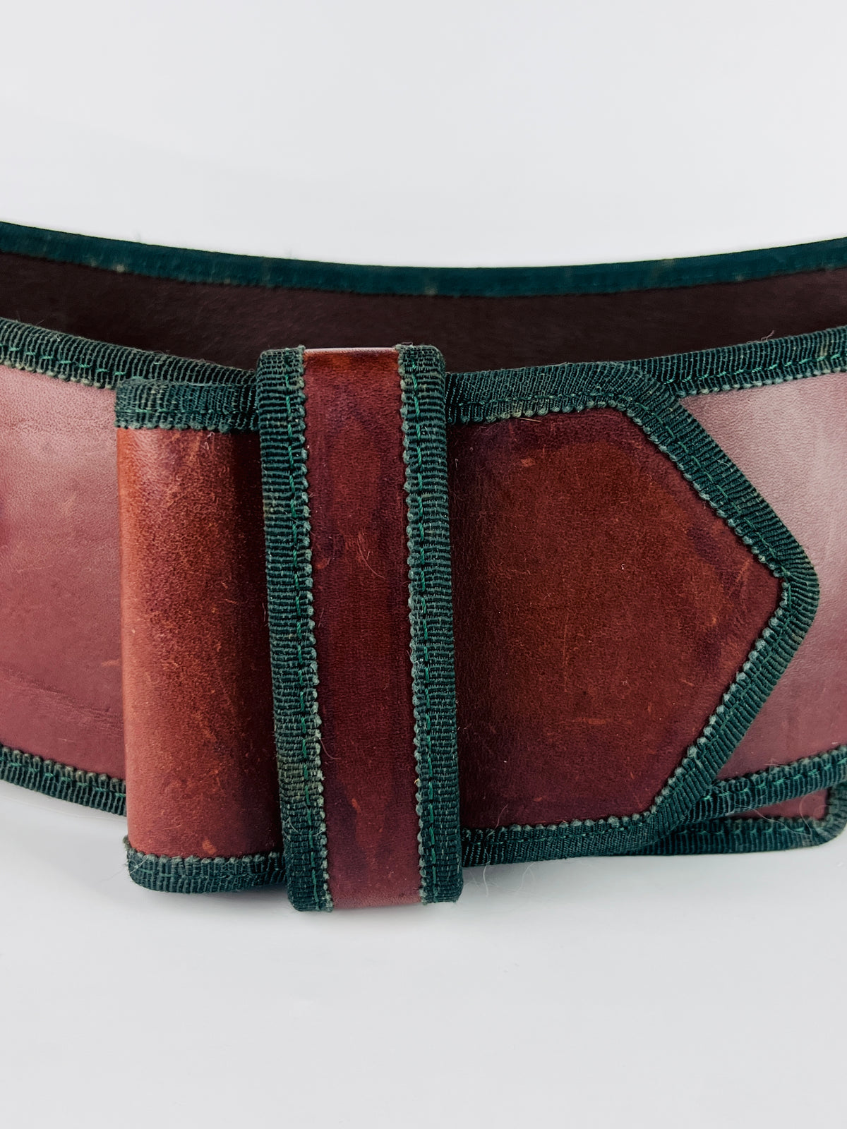 Vintage Italian Leather Belt