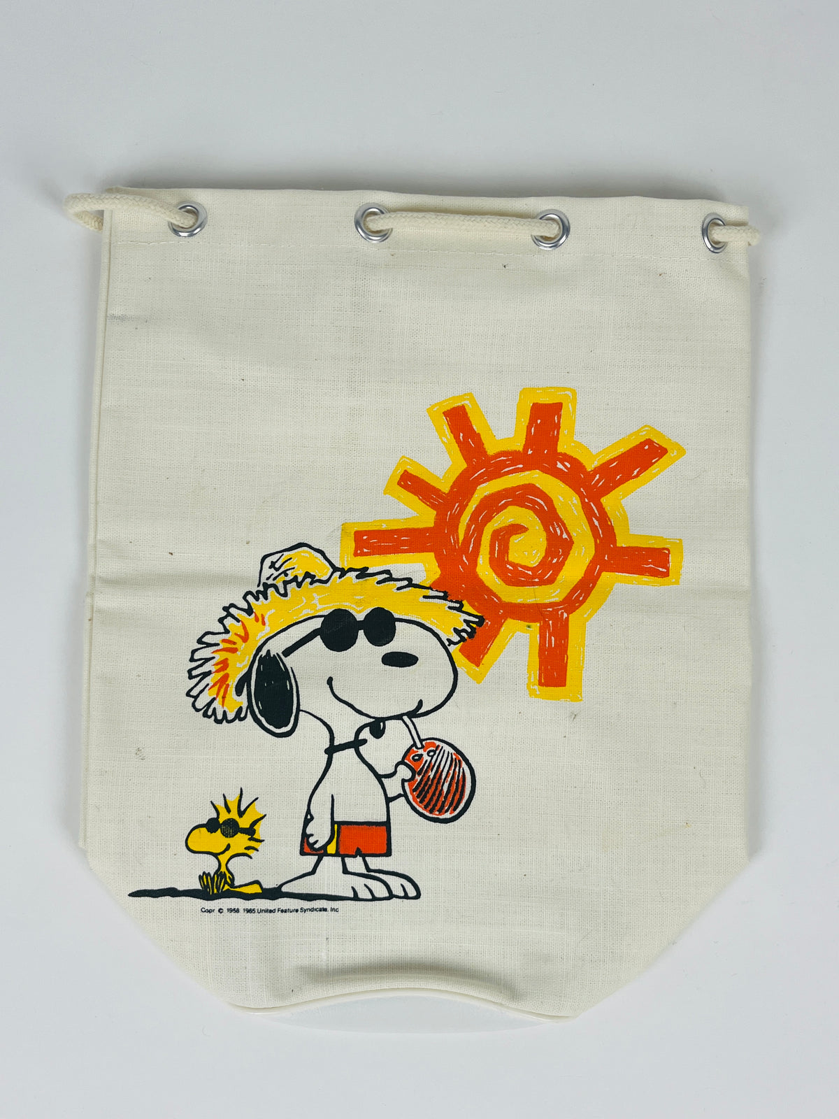 Vintage 1960s Snoopy Bucket Bag