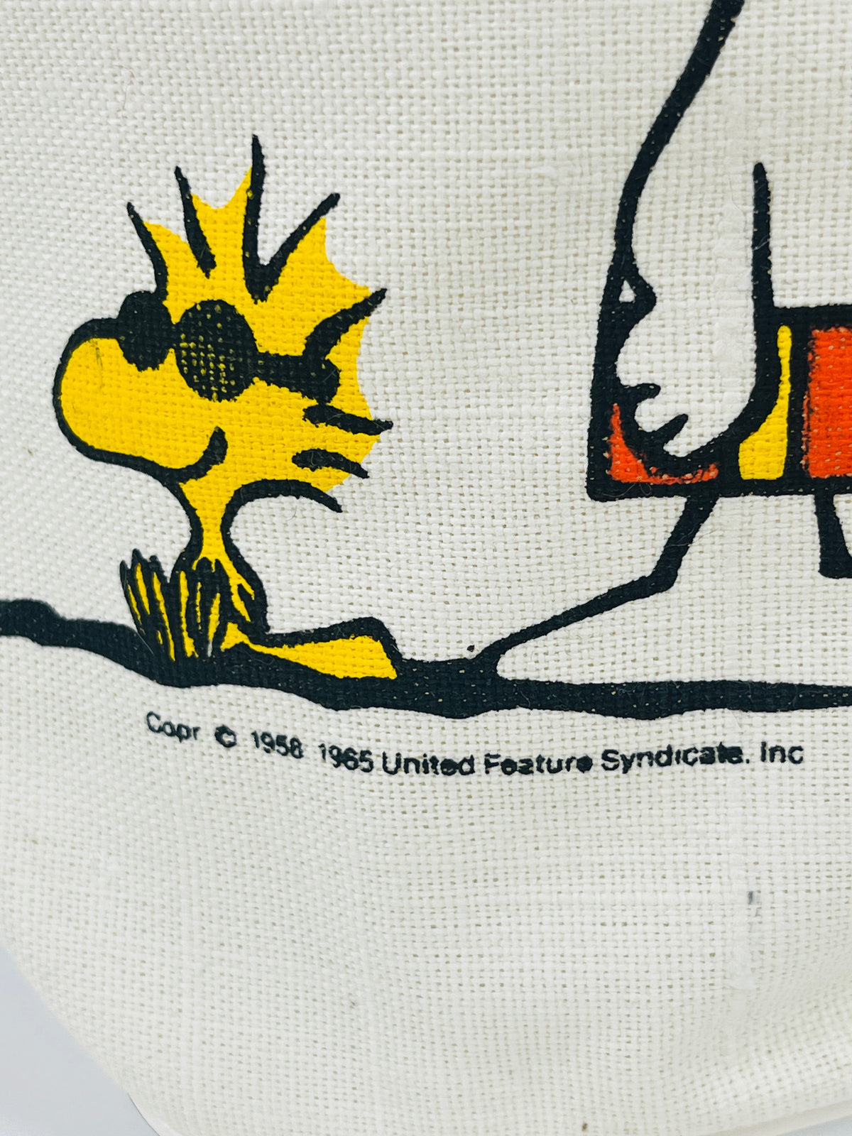 Vintage 1960s Snoopy Bucket Bag