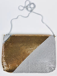 Vintage 1980s Metal Mesh Bag
