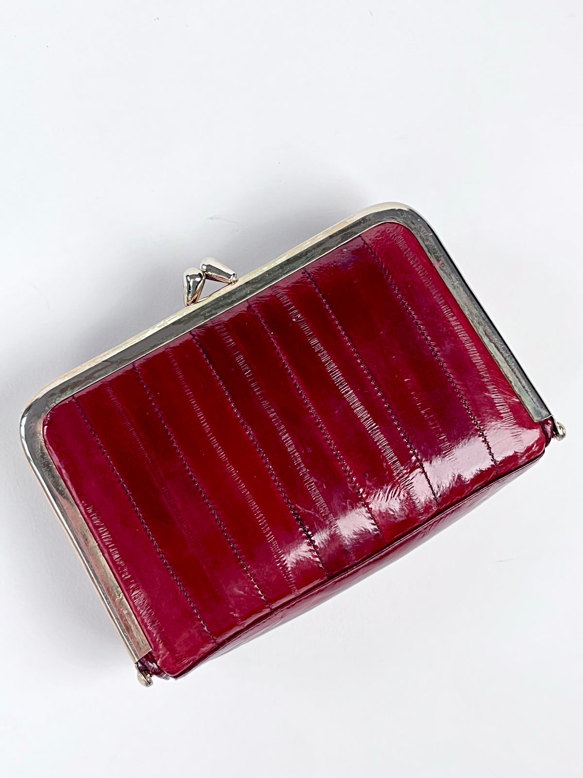 Vintage Eel Skin Makeup Case