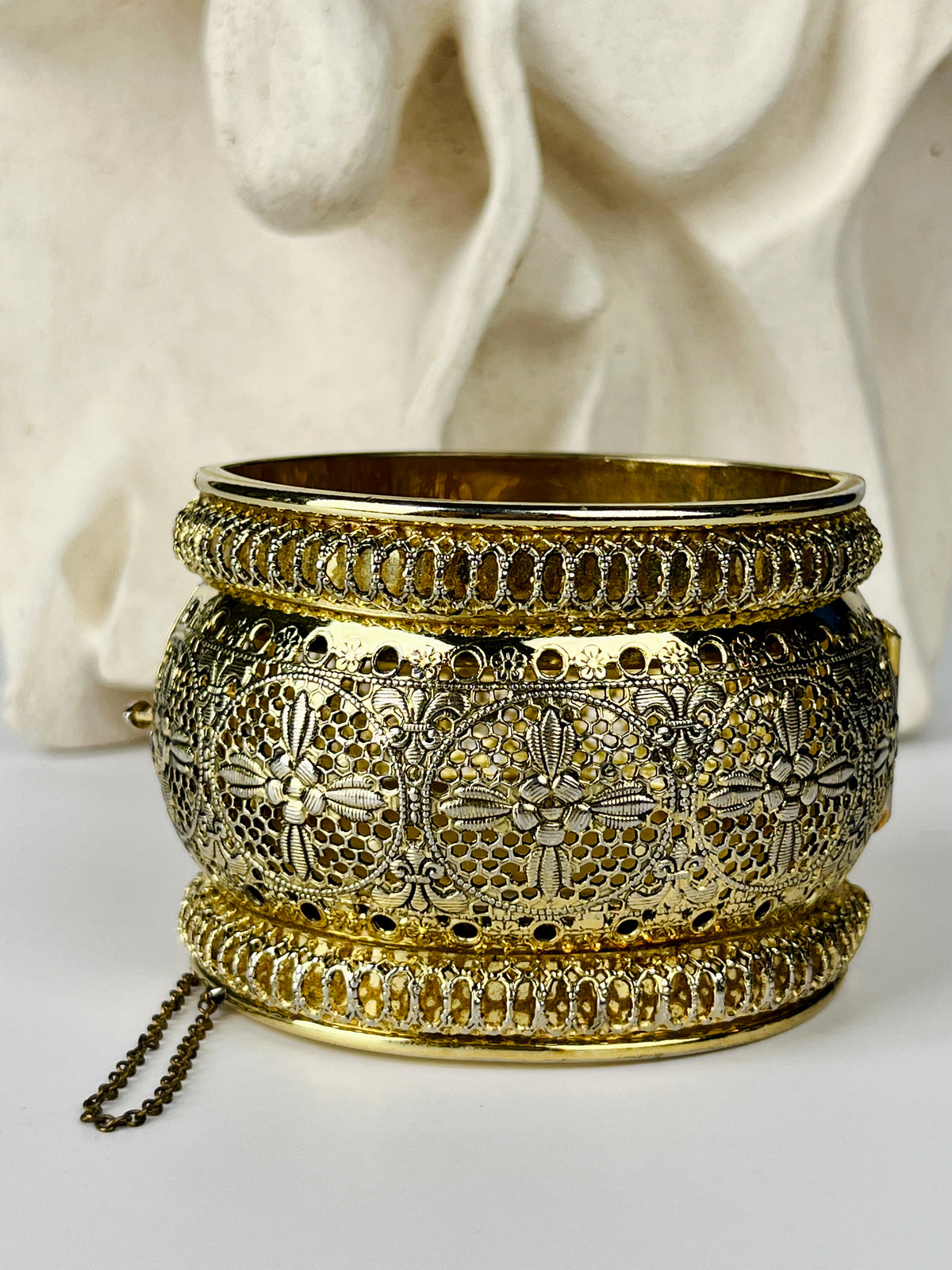 Vintage Filigree Cuff by Whiting & Davis