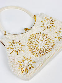 Vintage 1960s Beaded Handbag