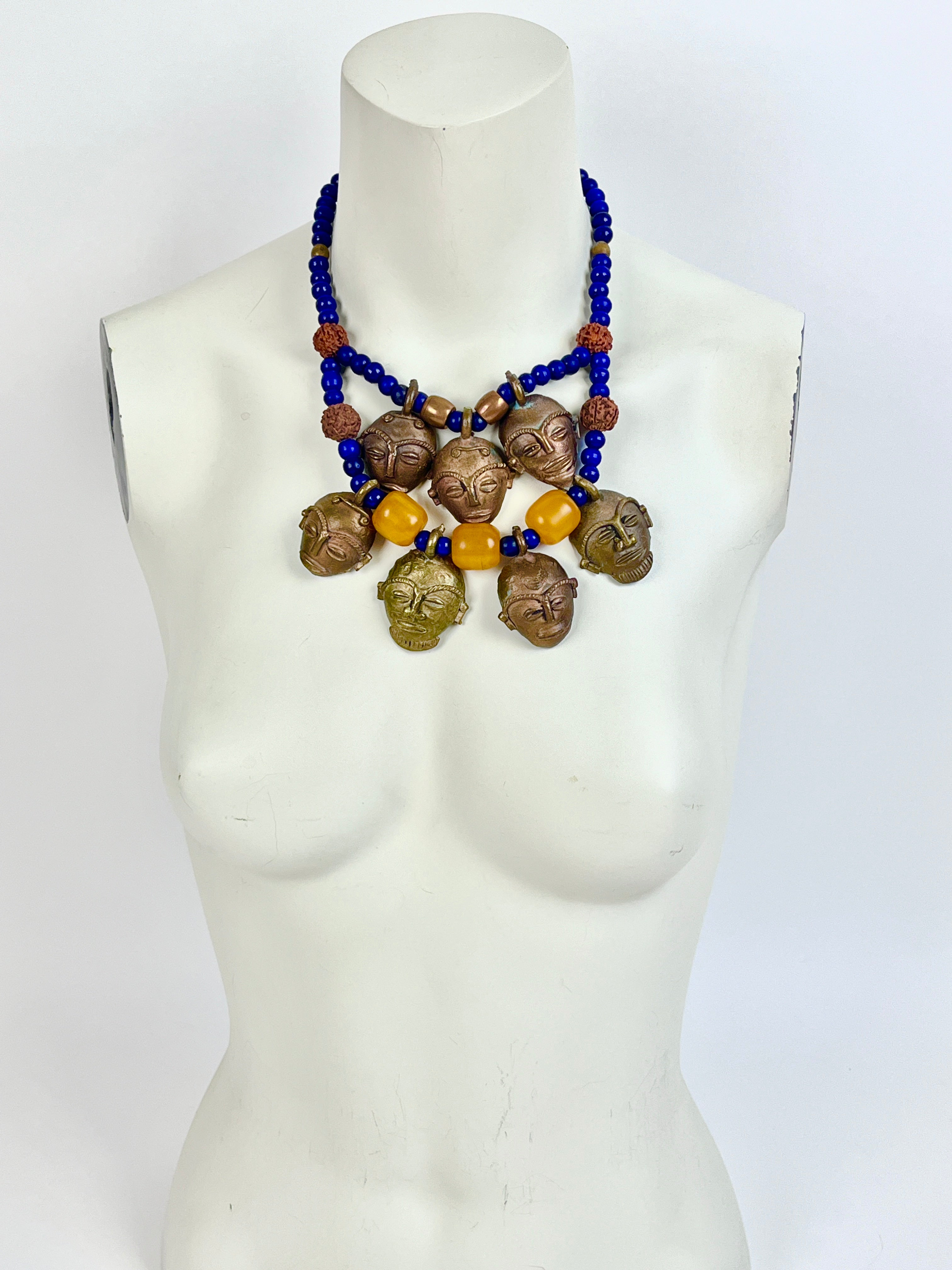 Vintage African Mask Necklace – Dovetail
