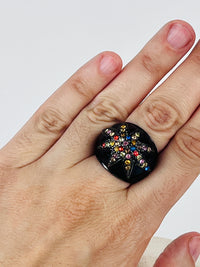 Vintage Domed Cocktail Ring