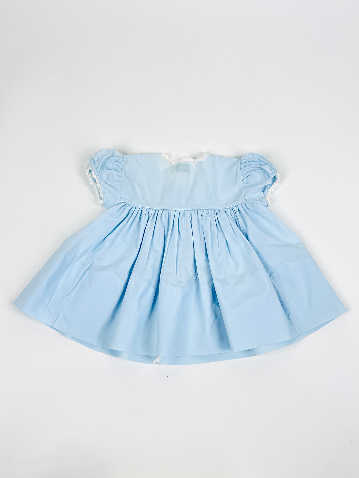 Vintage 1960s Handmade Baby Dress