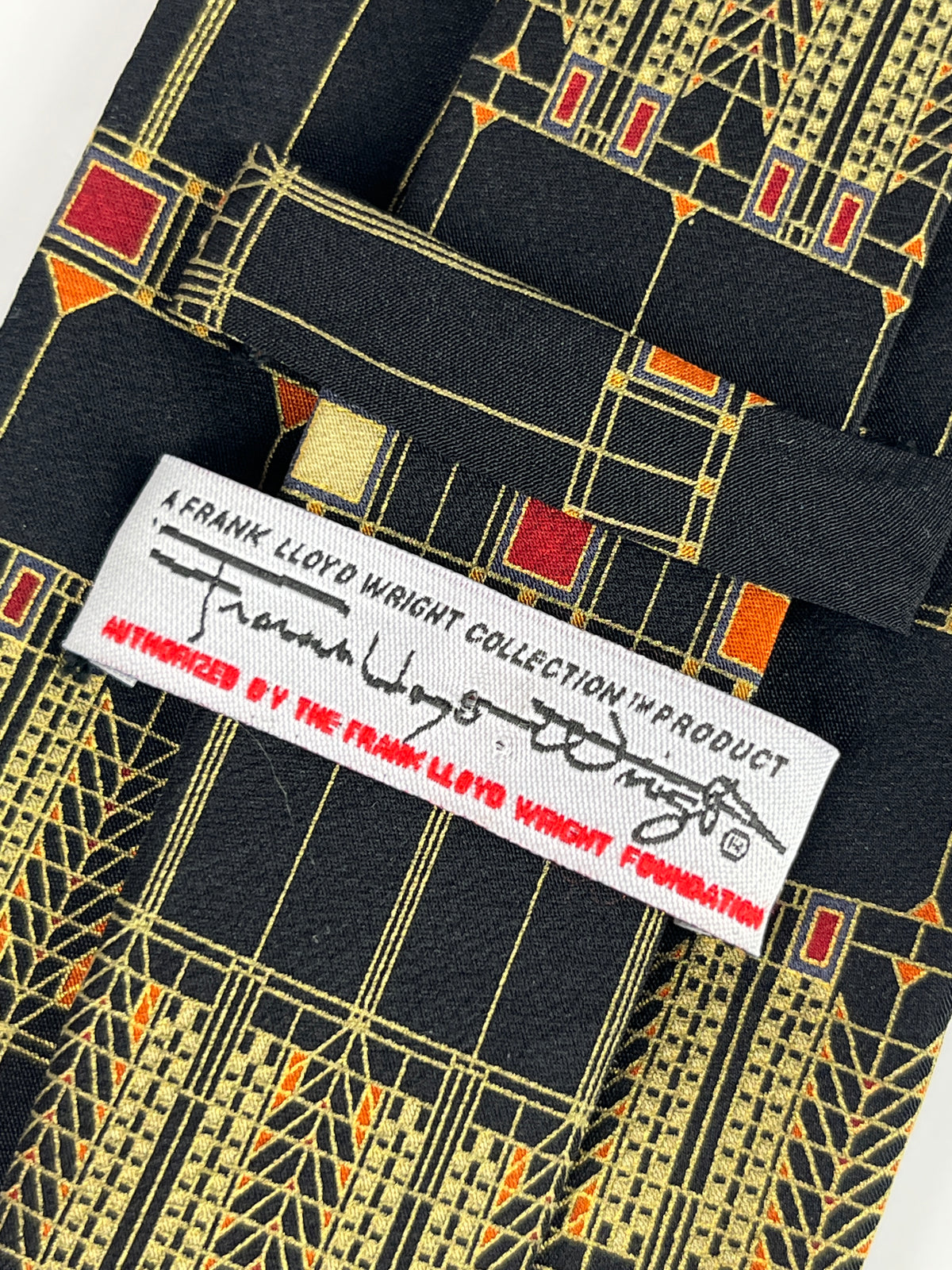 Frank Lloyd Wright Silk Tie