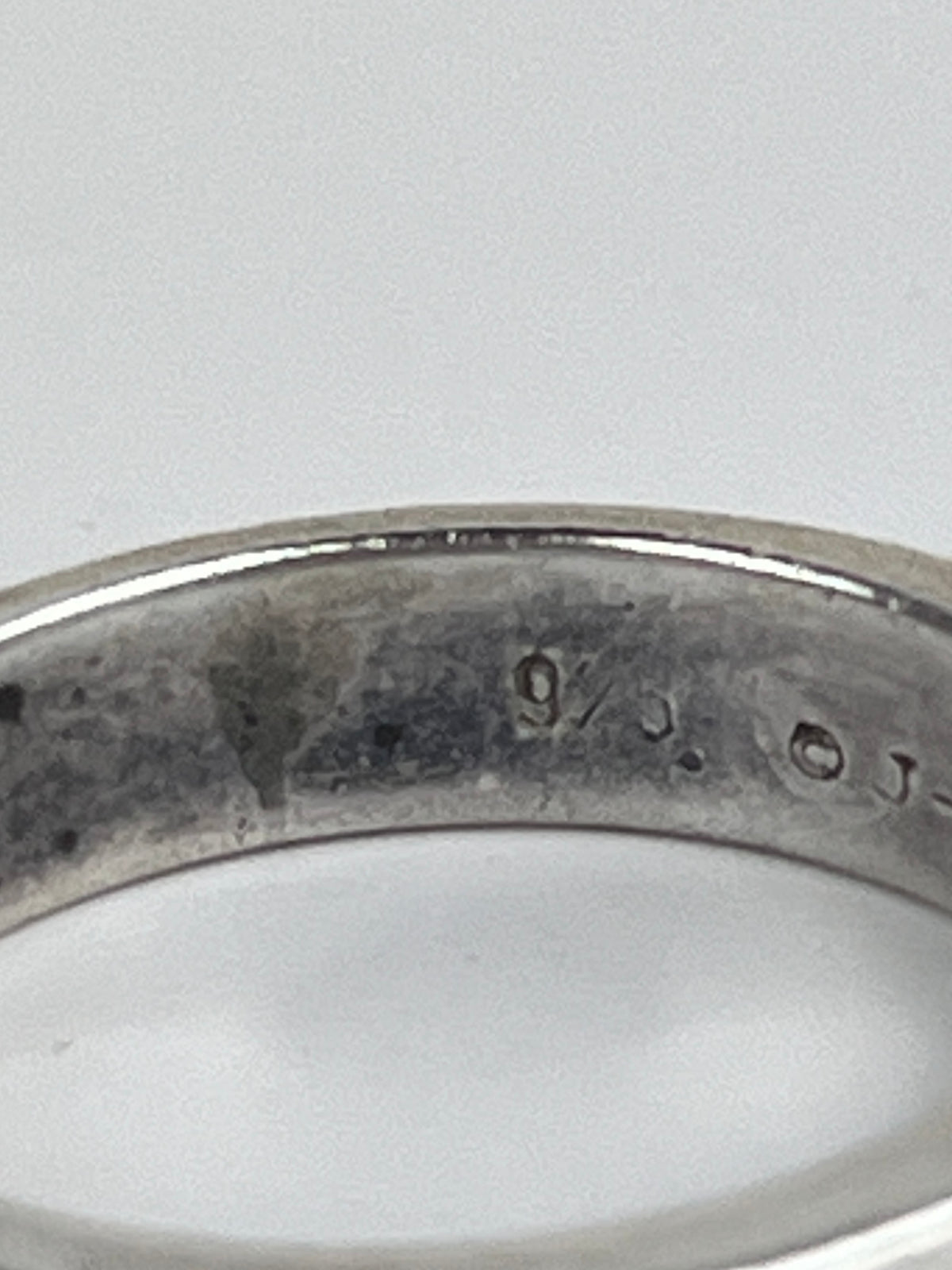 Vintage Sterling Silver Multicolor Sapphire Ring