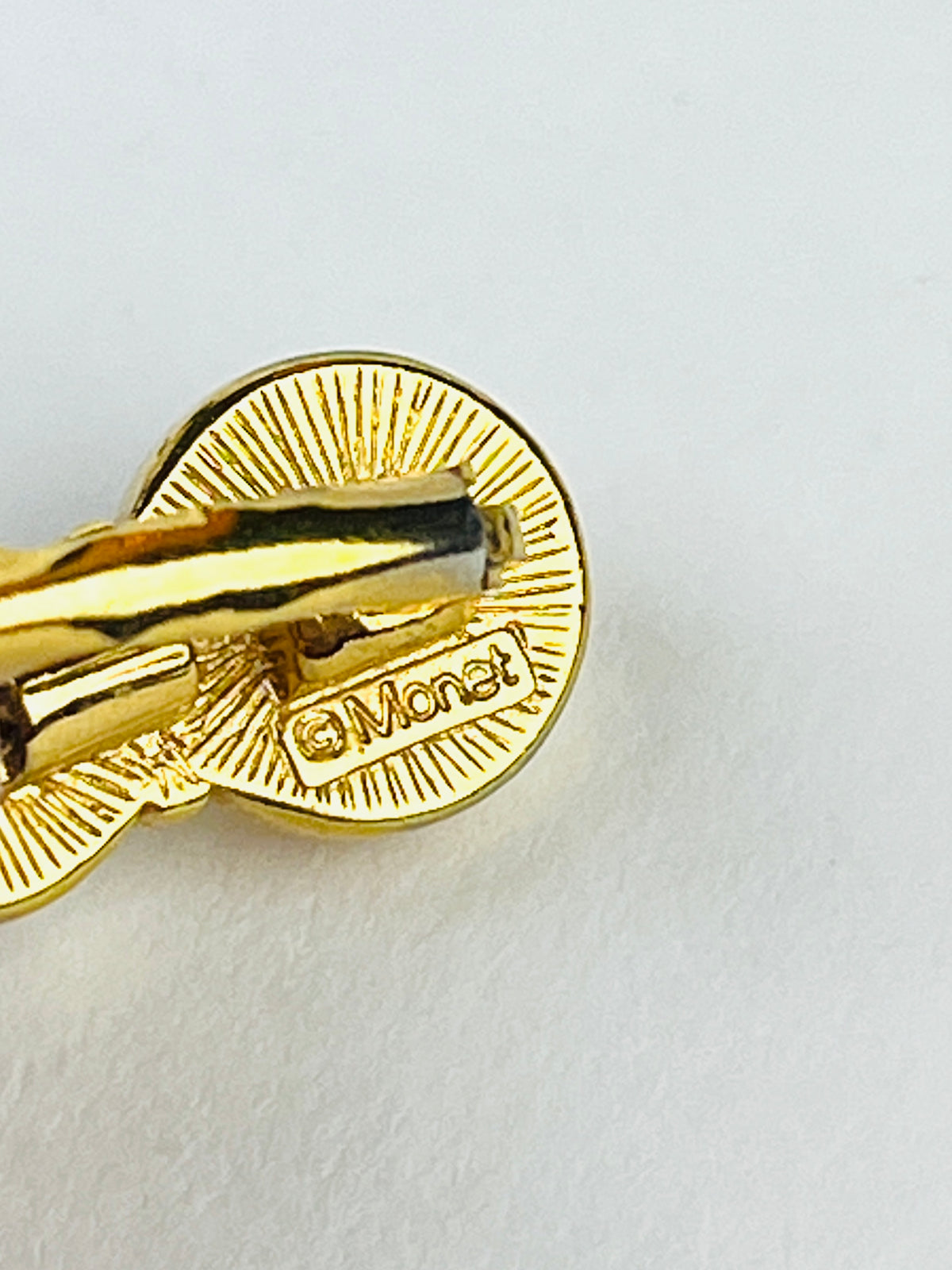 Vintage Money Faux Pearl Earrings