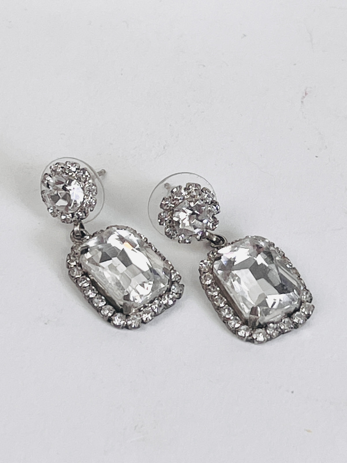 Vintage Rhinestone Earrings