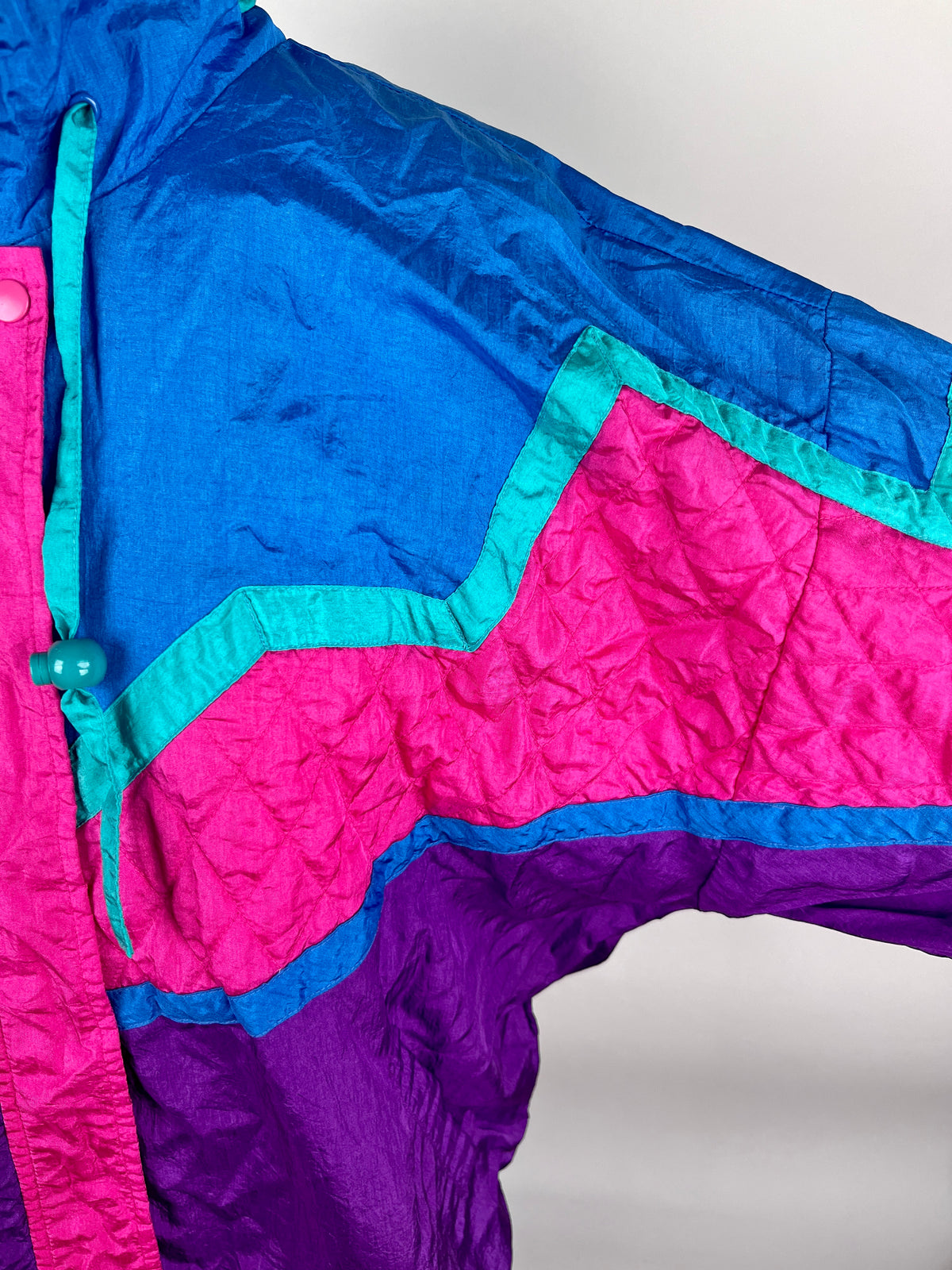 Vintage Colorblock Windbreaker Jacket – Dovetail