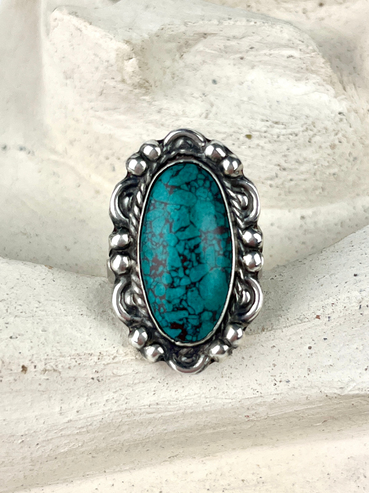 Vintage Turquoise Sterling Ring