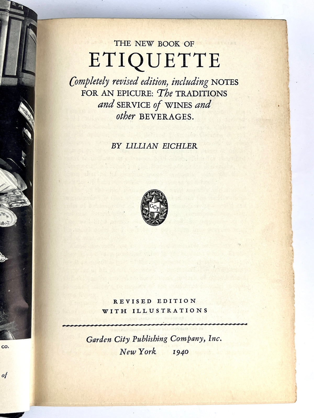 The New Book of Etiquette, 1940