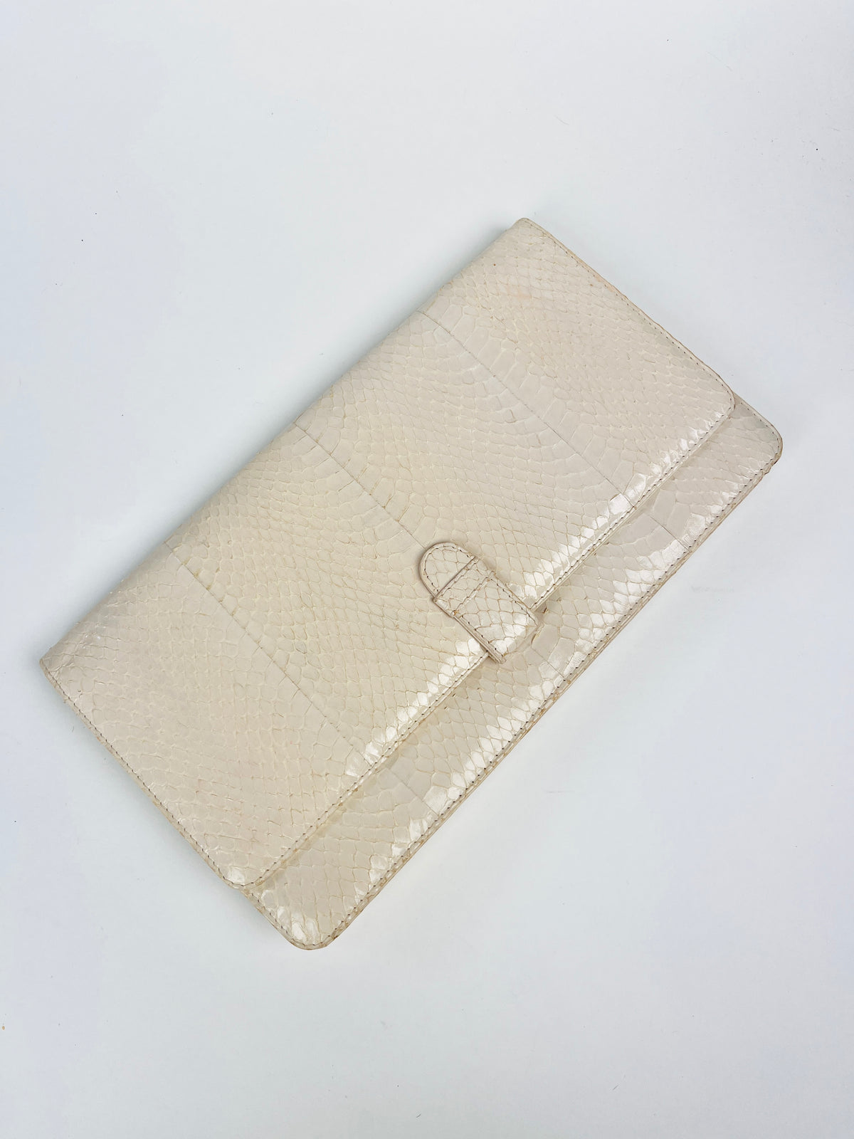 Vintage Battaglia Genuine Snakeskin Clutch