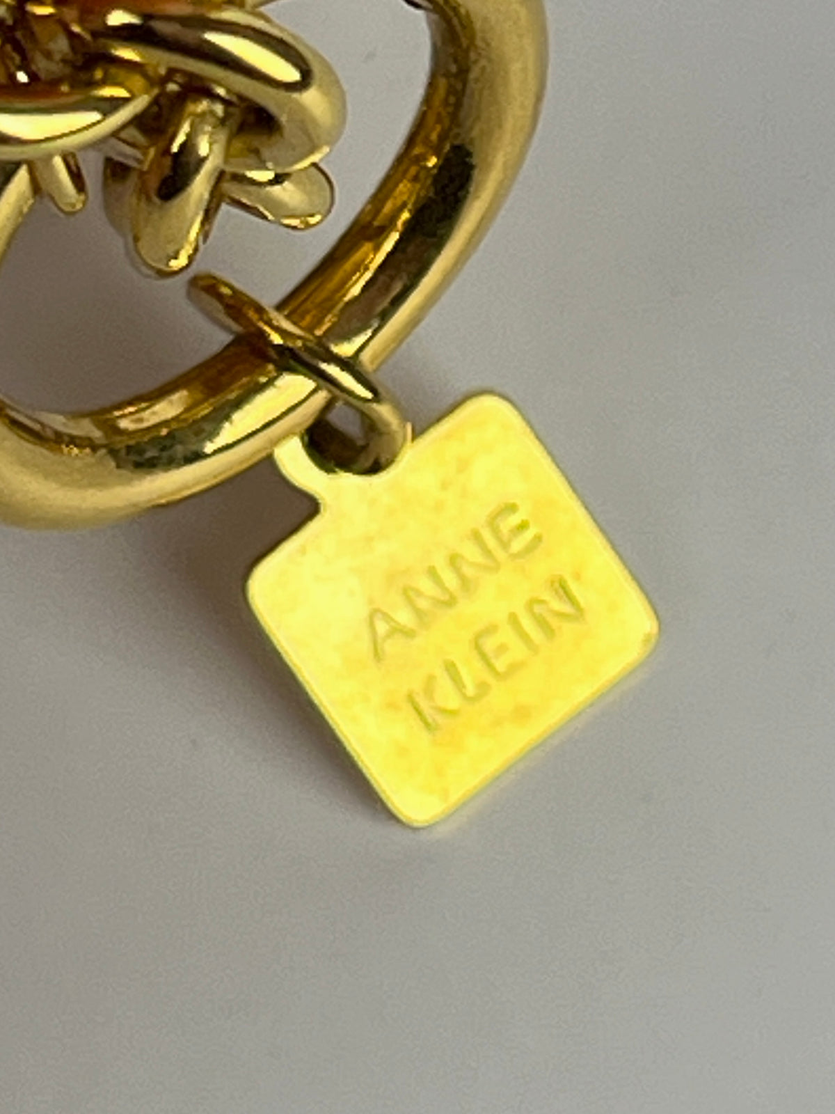 Vintage Anne Klein Lion Head Necklace