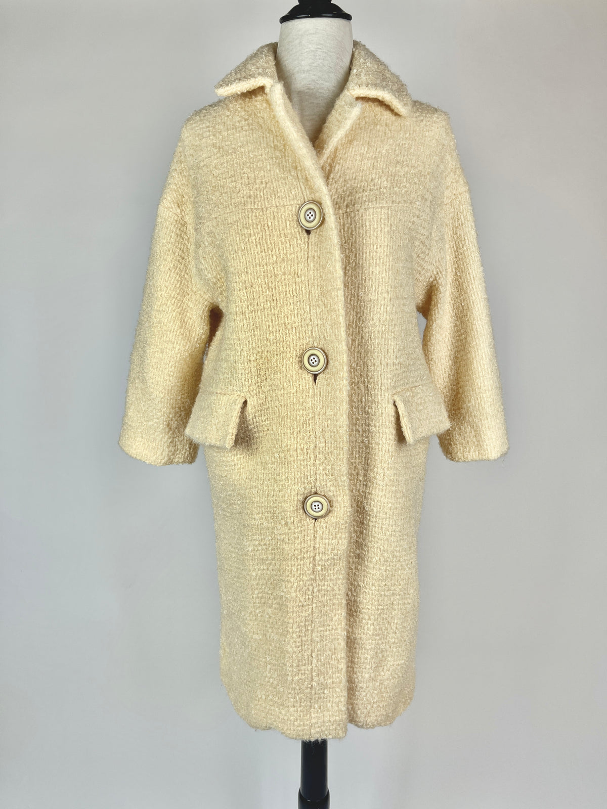 Vintage 1950s Mohair Coat