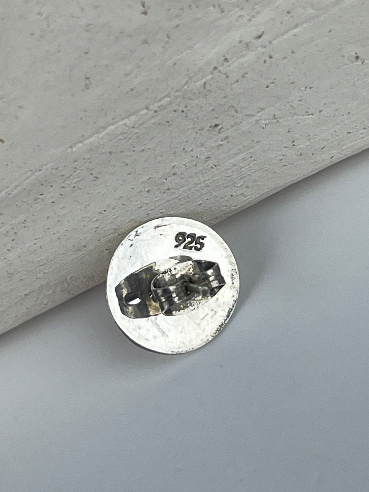 Vintage Sterling & Rhodonite Earrings