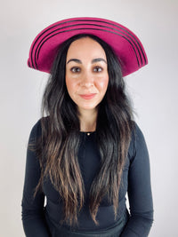 Vintage Sculptural Wool Hat by Adolfo II