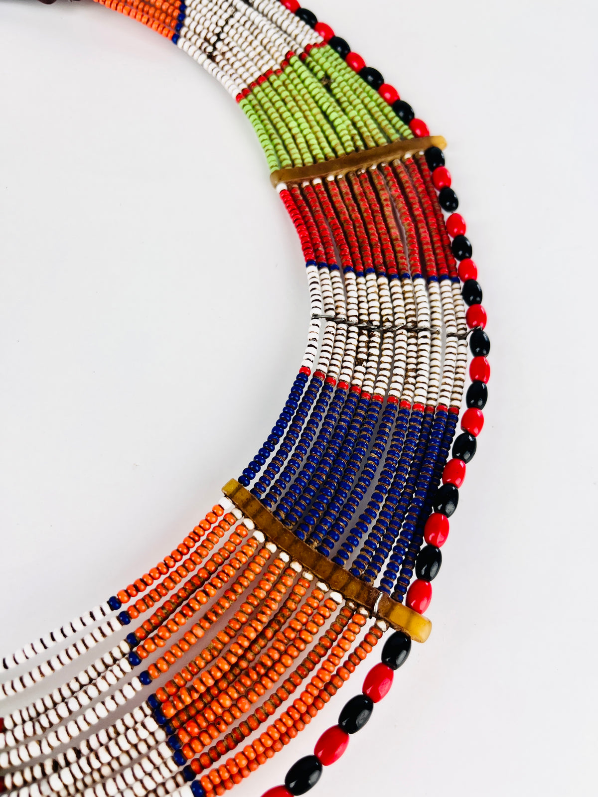 1970s Vintage Maasai Collar Necklace