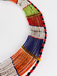 1970s Vintage Maasai Collar Necklace