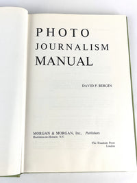 Photojournalism Manual, 1967 First Edition