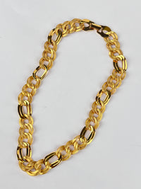 Vintage Gold Tone Collar Necklace